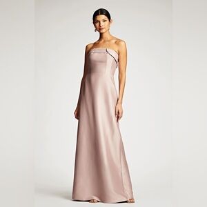 Sachin & Babi Tatia Gown in Blush Sz 14 NWT $998 MSRP